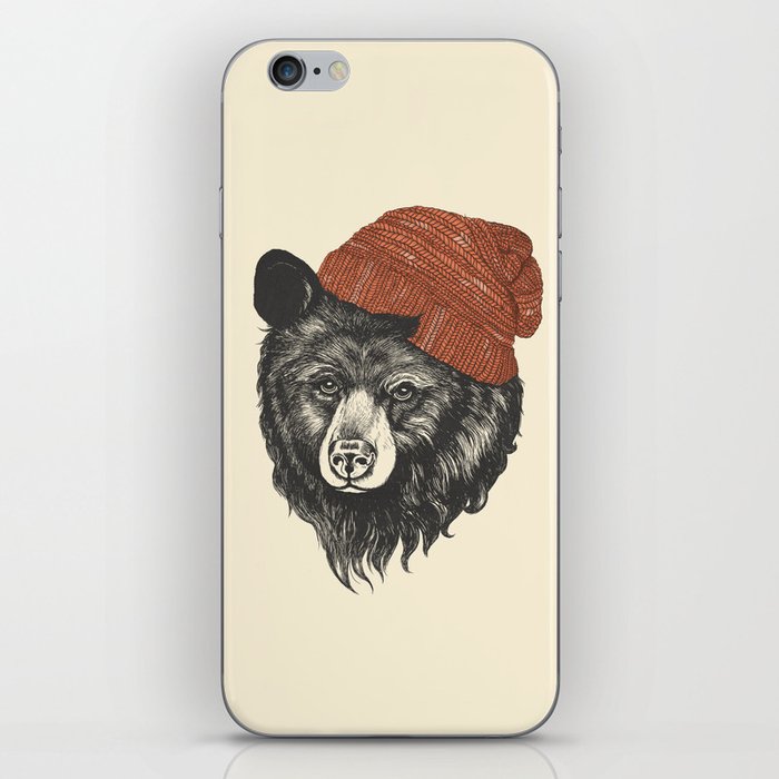 the bear iPhone Skin