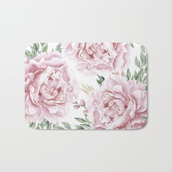 Rose Bath Mat