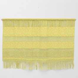 children's pattern-pantone color-solid color-yellow Wall Hanging