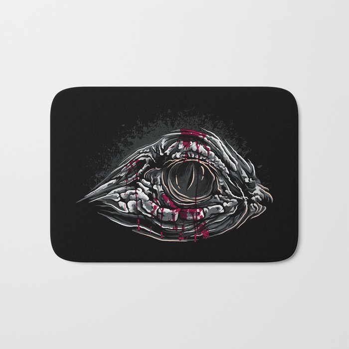 Beast Monster Eye Scary Graphic Bath Mat