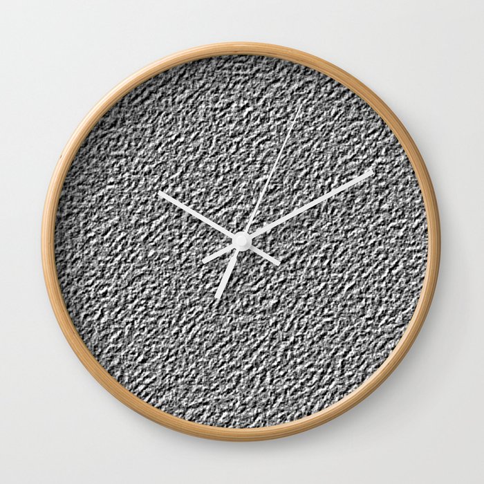 Metallic Pattern - High resolution Wall Clock