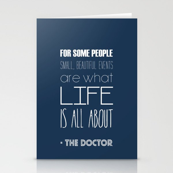 Doctor Who Stationery Cards