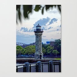 Framing the Roosevelt Island Lighthouse Canvas Print