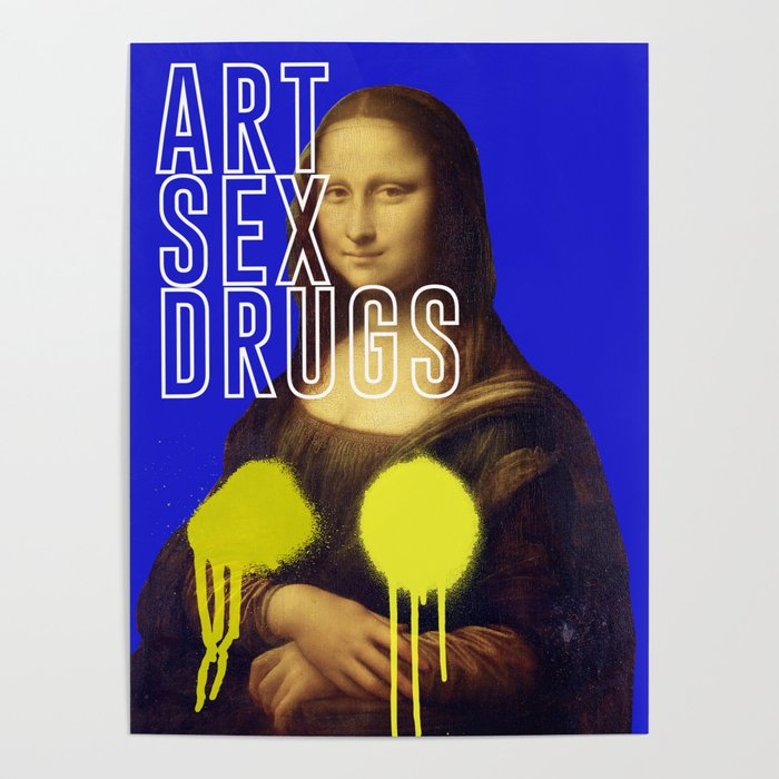ART SEX DRUGS Poster