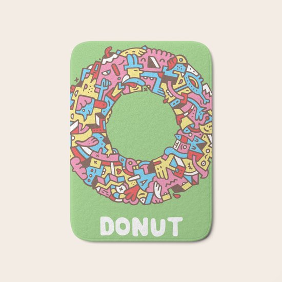 Donut Bath Mat