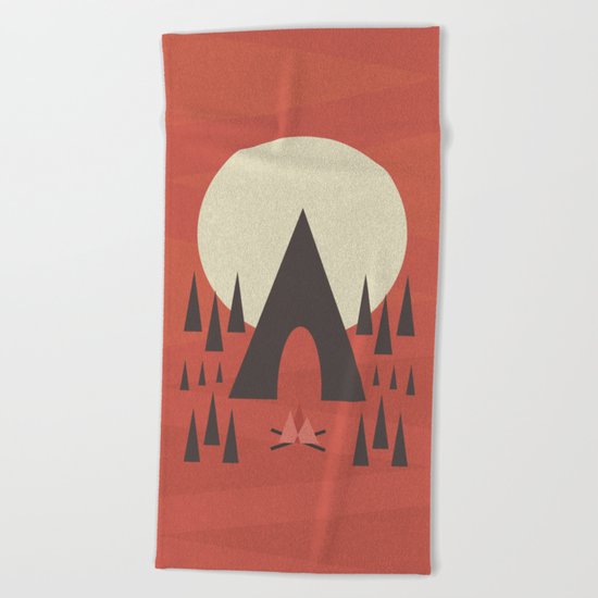 Camping Beach Towel