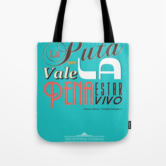 Argentina Cinema Tote Bag