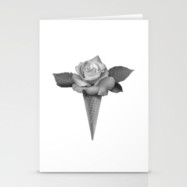 Rose Cream Stationery Cards