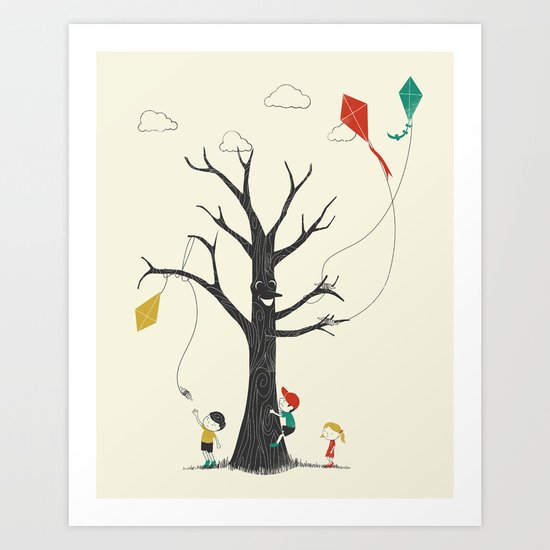 They're Mine Now Art Print