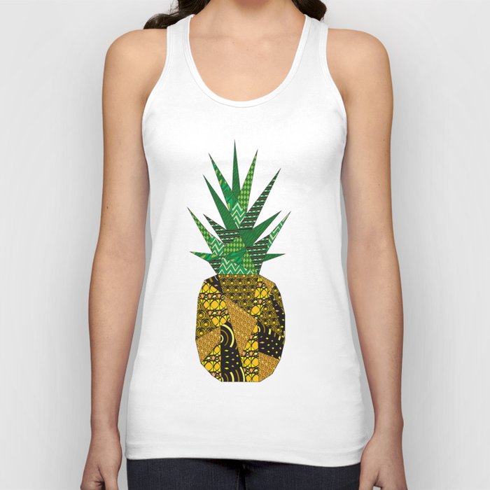 Pineapple Doodle Tank Top