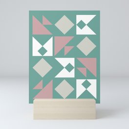 Classic triangle modern composition 16 Mini Art Print