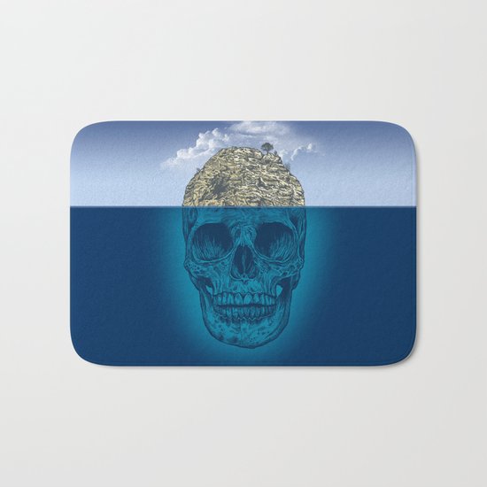 Skull Island Bath Mat