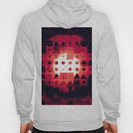 916 // Obstructed Star // Modern Abstract Geometric Hoody