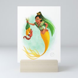 HO FA PI KI M’SE - World Class Mermaids Mini Art Print