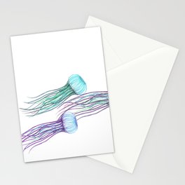 Jellyfish Trio Stationery Card