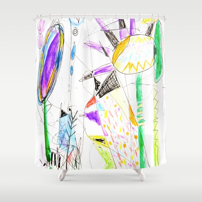 Spring Shower Curtain