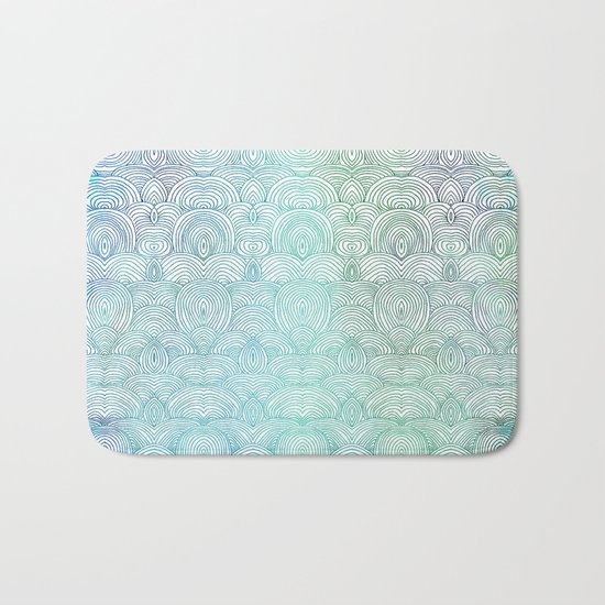 Up In The Sky Bath Mat