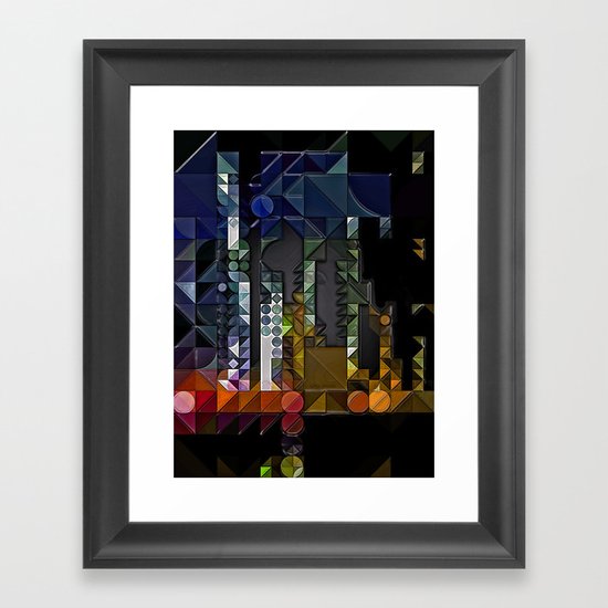 :: Signal :: Framed Art Print