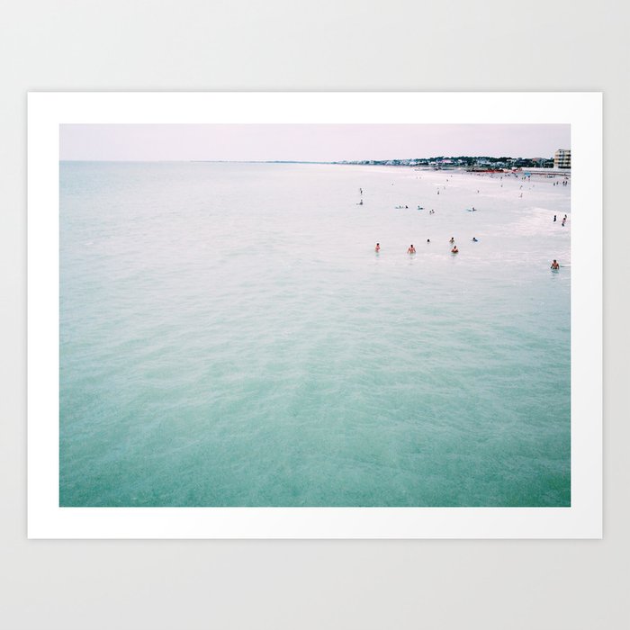 Folly Beach Art Print