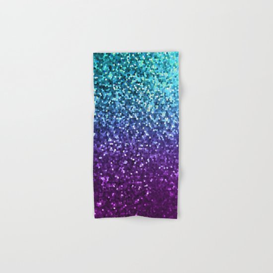 Mosaic Sparkley Texture G198 Hand & Bath Towel