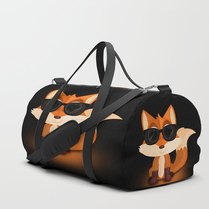 Cool Fox Duffle Bag By Adamzworld Society6 Cool Fox Duffle Bag