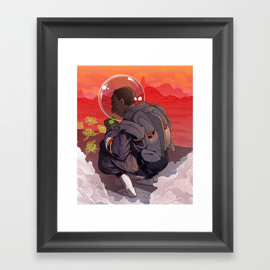 Gameboy Framed Art Print