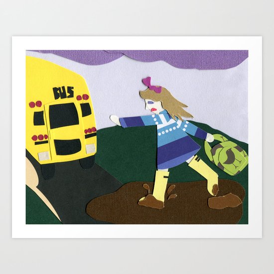 Running Late Art Print
