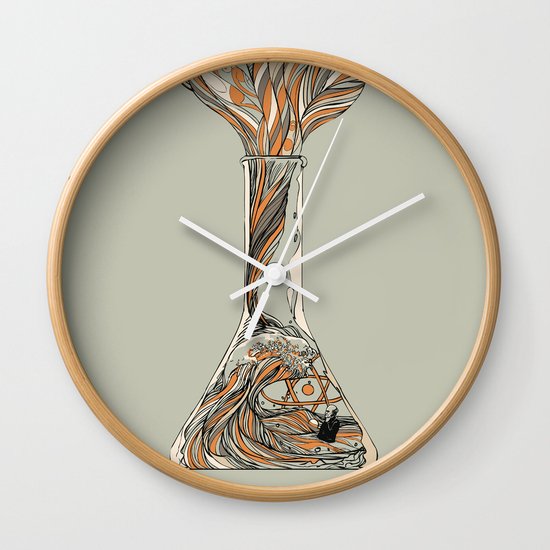 Science & Wonder Wall Clock
