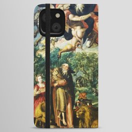  temptation of st anthony iPhone Wallet Case