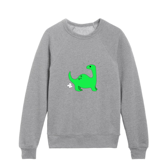 Dino Farts 1 Kids Crewneck