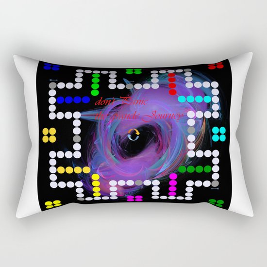 don't panic grande game Rectangular Pillow