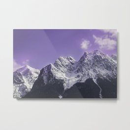 purple skies #society6 #decor #buyart Metal Print | Colorful, Black, Landscape, Nature, Germany, Nopeople, White, Snow, Christmas, Photo 