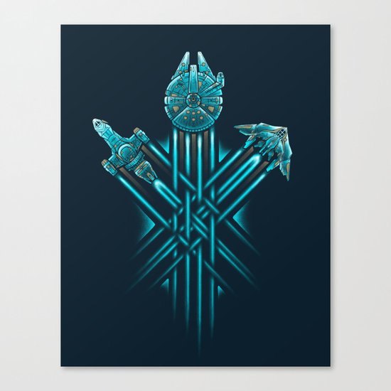 Rebel Paths Canvas Print