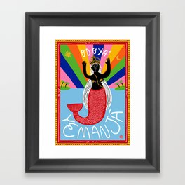 ODOYA YEMANJA Framed Art Print