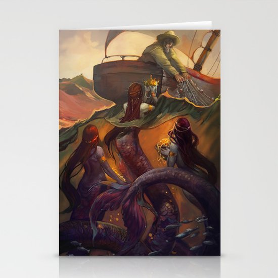 Treasure from the Deep Stationery Cards