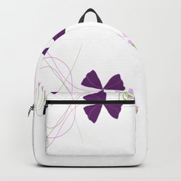 Purple Oxalis Backpack