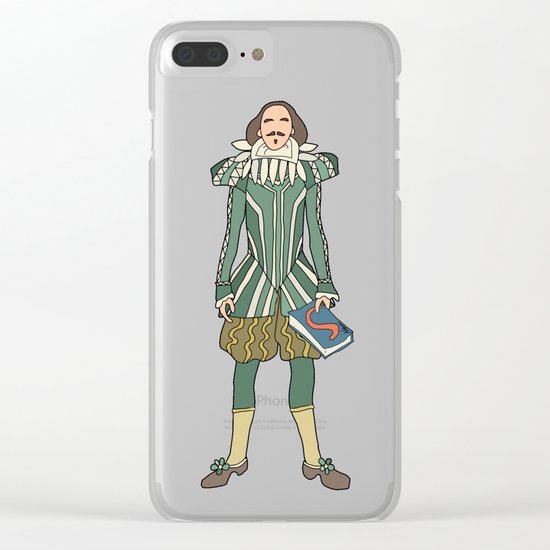 Outfit of Shakespeare Clear iPhone Case