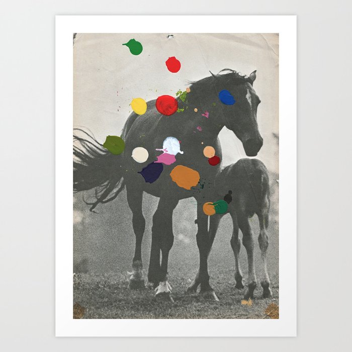 Discover the motif PONY by Beth Hoeckel as a print at TOPPOSTER