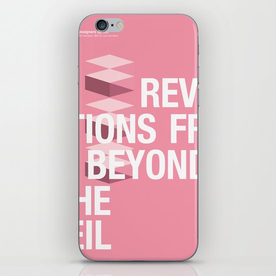 IGNS poster design iPhone & iPod Skin