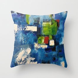 Reflections of the Sea Throw Pillow