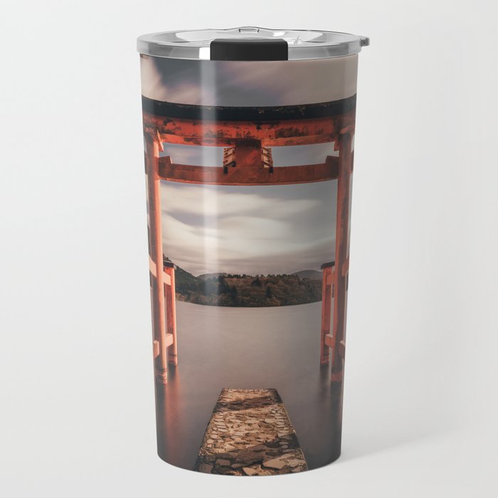 Japan Red Torri Gate Travel Mug