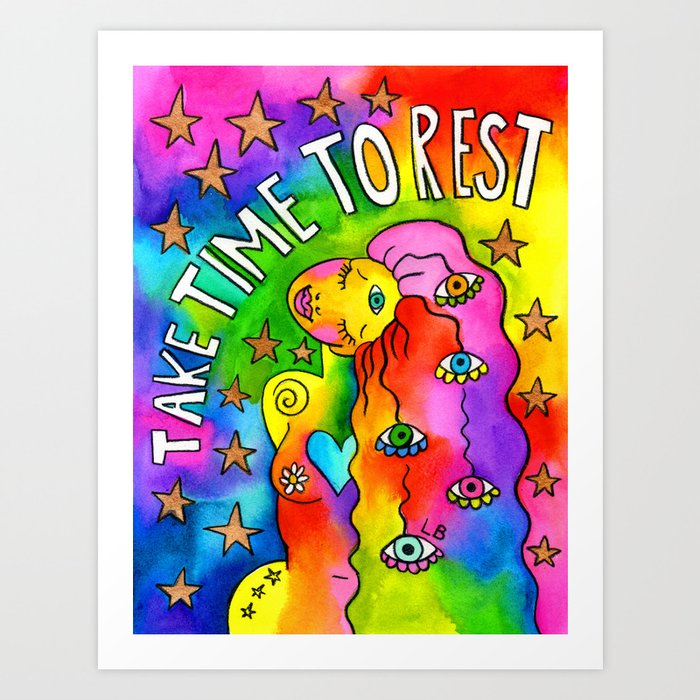 The Pistils - Take Time To Rest Art Print