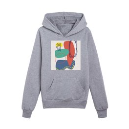 Abstract geometric stone Kids Pullover Hoodies