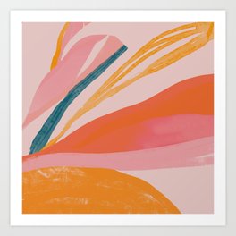 Abstract View Art Print