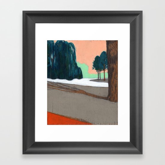 Oosterpark Framed Art Print