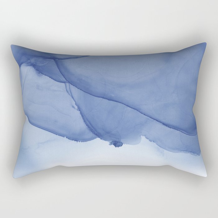 Ocean Ink Rectangular Pillow