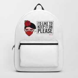 Valentina Facemask from Drag Race Backpack | Graphicdesign, Rupaulsdragrace, Drag, Dragrace, Rupaul, Gay, Valentina, Lgbttiq, Dragqueen 