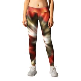 Tie Dye in Black, Red, Yellow and Green Leggings | Graphicdesign, Green, White, Tiedye, Black, Red, Yellow, Blackandgreen, Blackandred, Whitetiedye 