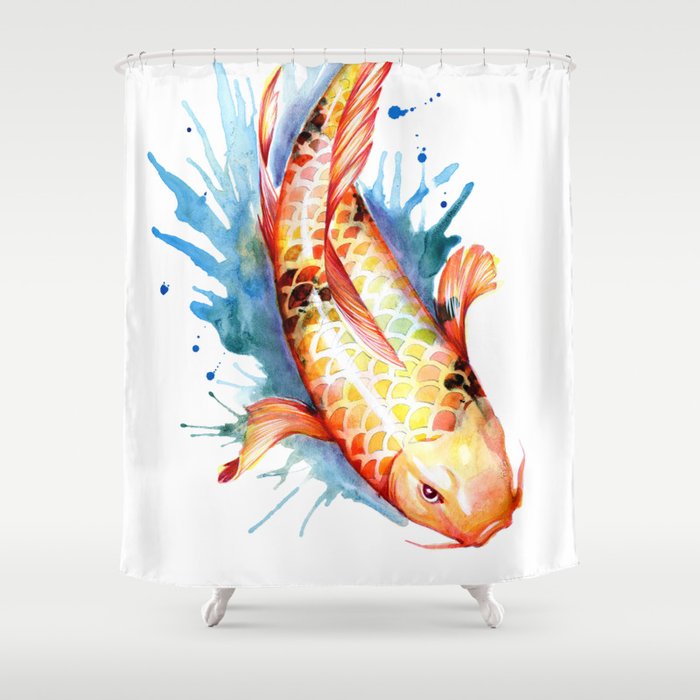 Koi Shower Curtain