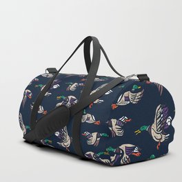 Male Mallard ducks Duffle Bag